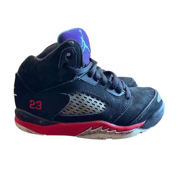 Boy’s Nike Air Jordan 5 Retro "Top 3" CZ2990-001 Child SIZE 11C - Picture 1 of 7